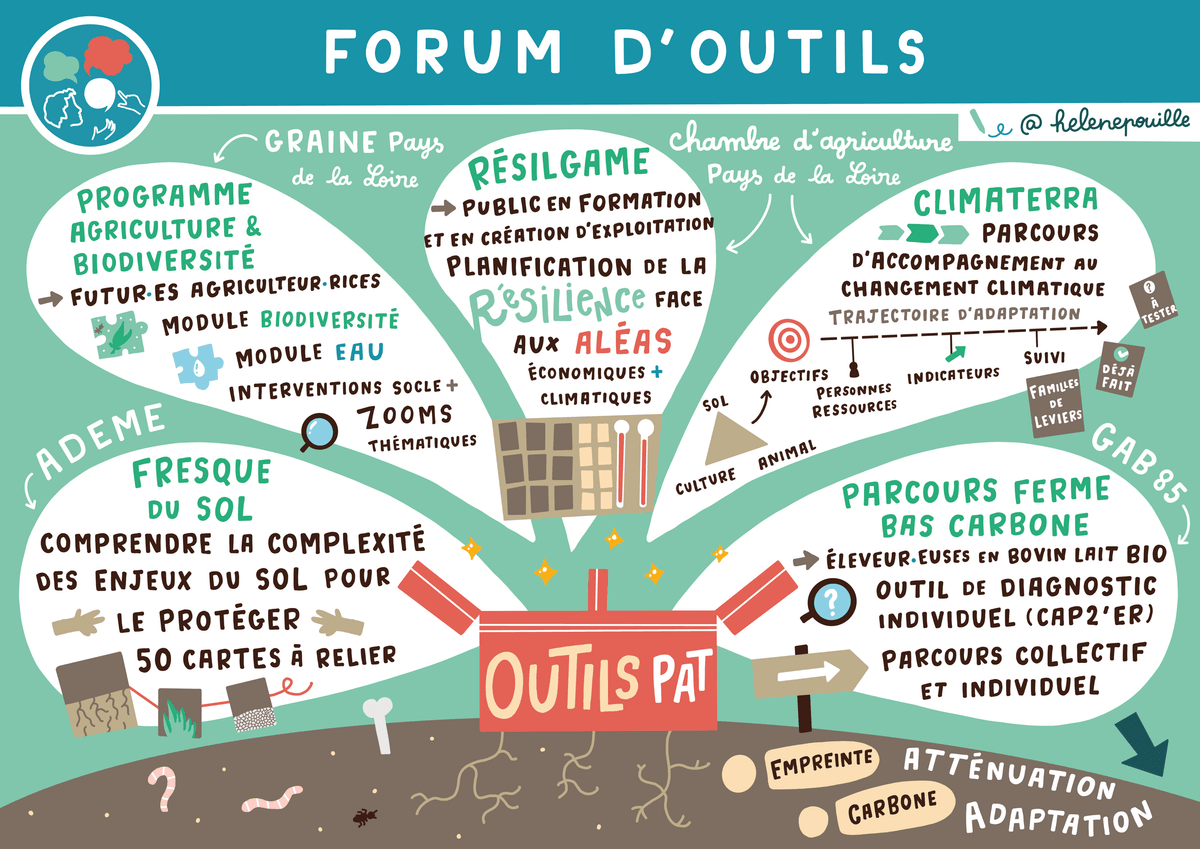 facilitation graphique, facilitation visuelle, sketchnotes, hélène pouille, écologie, agriculture, alimentation, transition facilitation graphique, facilitation visuelle, sketchnotes, hélène pouille, écologie, agriculture, alimentation, transition