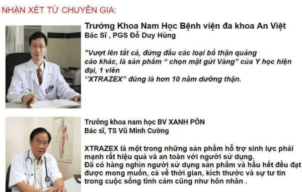 Thuốc xtrazex có tốt không Thuốc xtrazex có tốt không