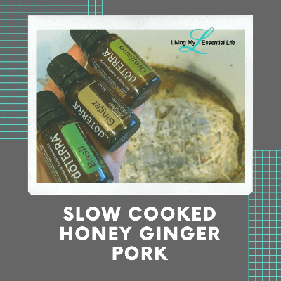 Crock Pot Recipe for Slow Cooked Honey Ginger Pork using essential oils Crock Pot Recipe for Slow Cooked Honey Ginger Pork using essential oils