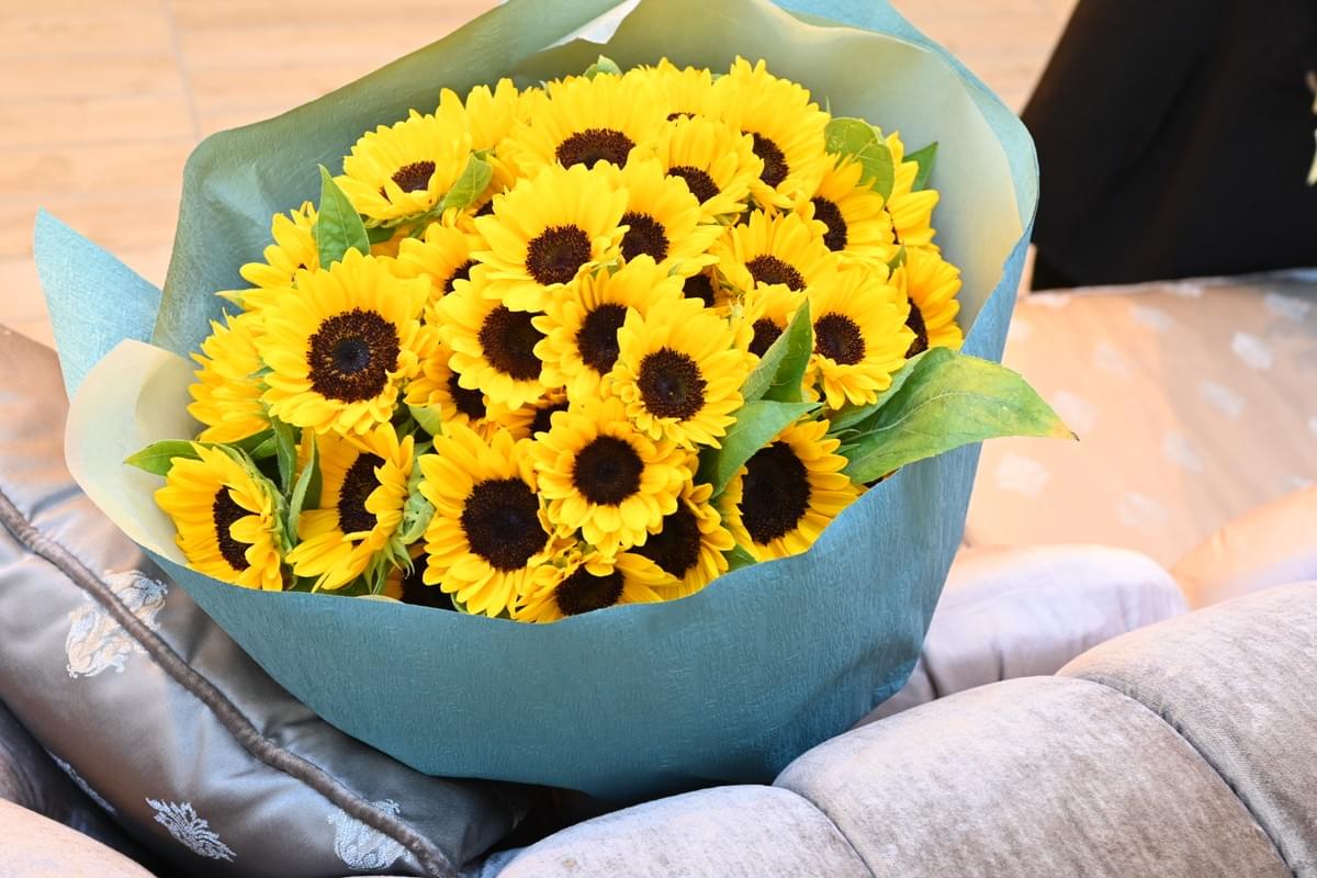 ヒマワリの花束 ヒマワリの花束
