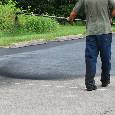 Pavement Sealcoating crew in Celina Pavement Sealcoating crew in Celina