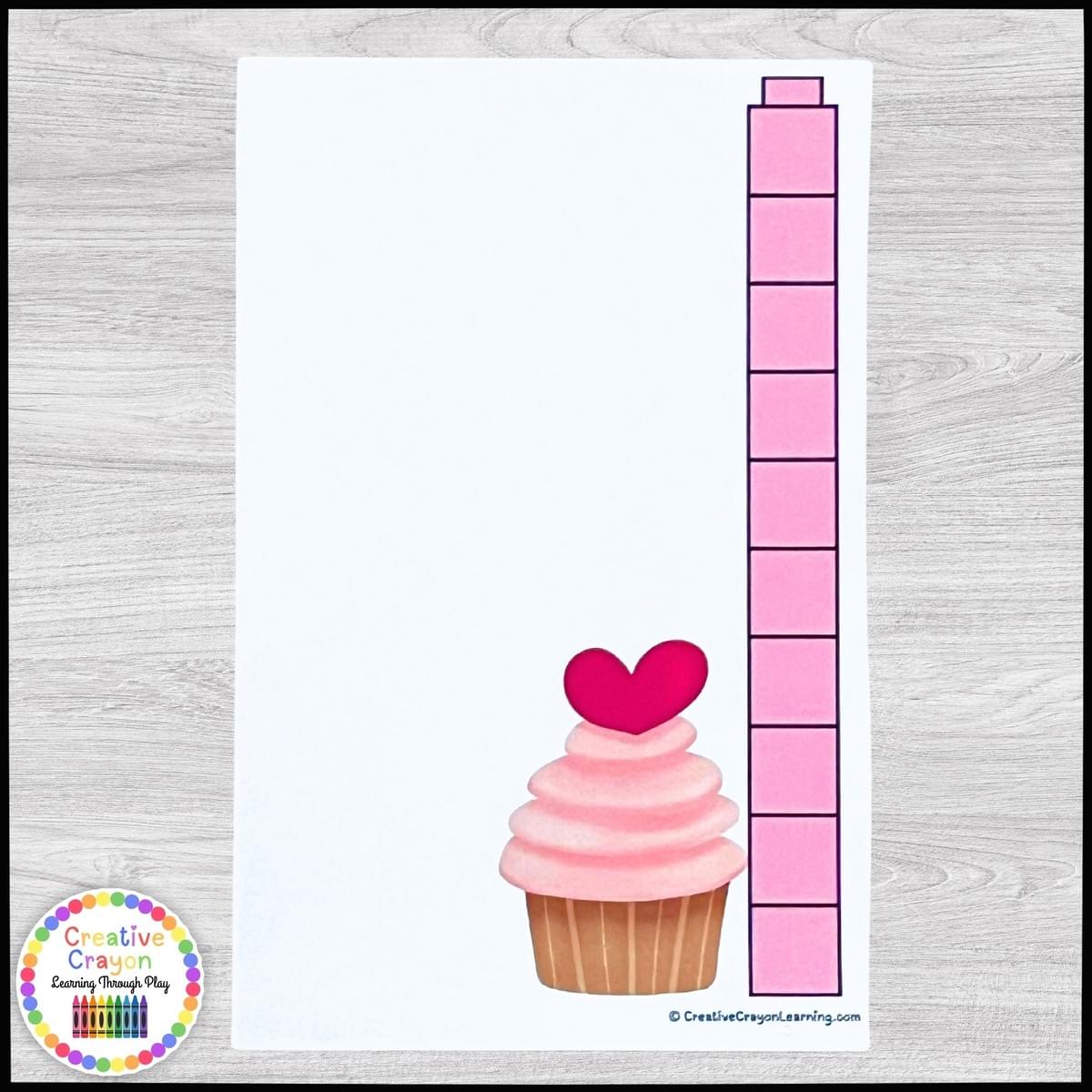 Nonstandard Valentine’s Day measuring center for kindergarten with math link cubes and themed cards like heart balloons and birds. Nonstandard Valentine’s Day measuring center for kindergarten with math link cubes and themed cards like heart balloons and birds.