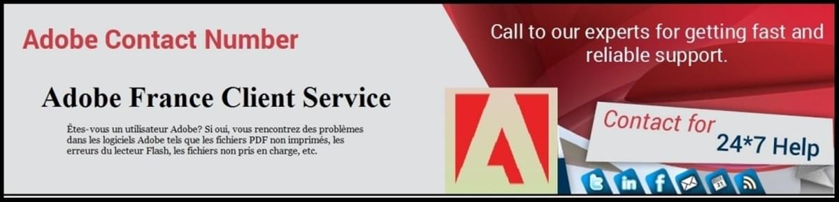 Service client de Adobe Service client de Adobe
