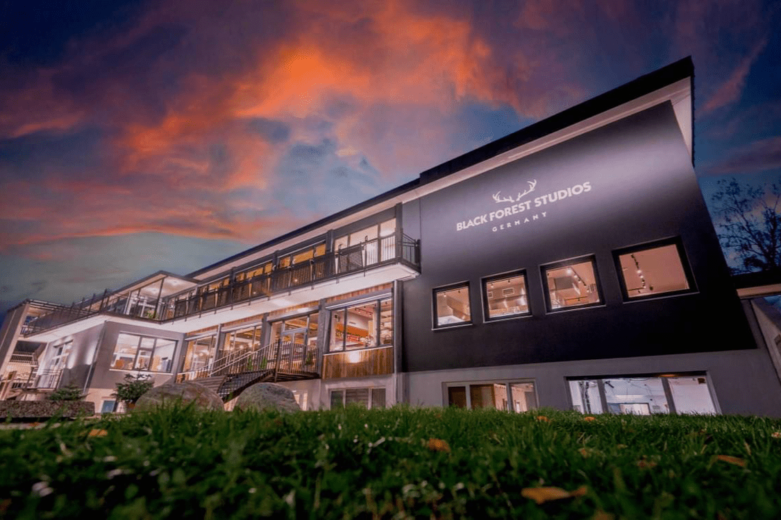 Black Forest Studios Germany front of building available to rent Black Forest Studios Germany front of building available to rent