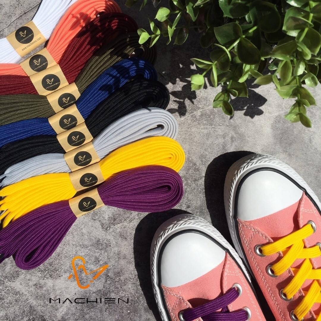Shoelaces Everywhere_MACHIEN INC.'s Homemade Shoelaces Shoelaces Everywhere_MACHIEN INC.'s Homemade Shoelaces
