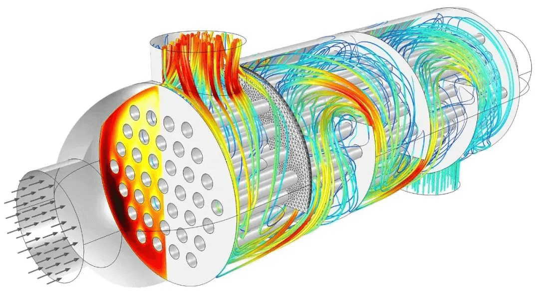 A high-performance shell and tube heat exchanger from Wuxi Repicea, designed for industrial applications. A high-performance shell and tube heat exchanger from Wuxi Repicea, designed for industrial applications.