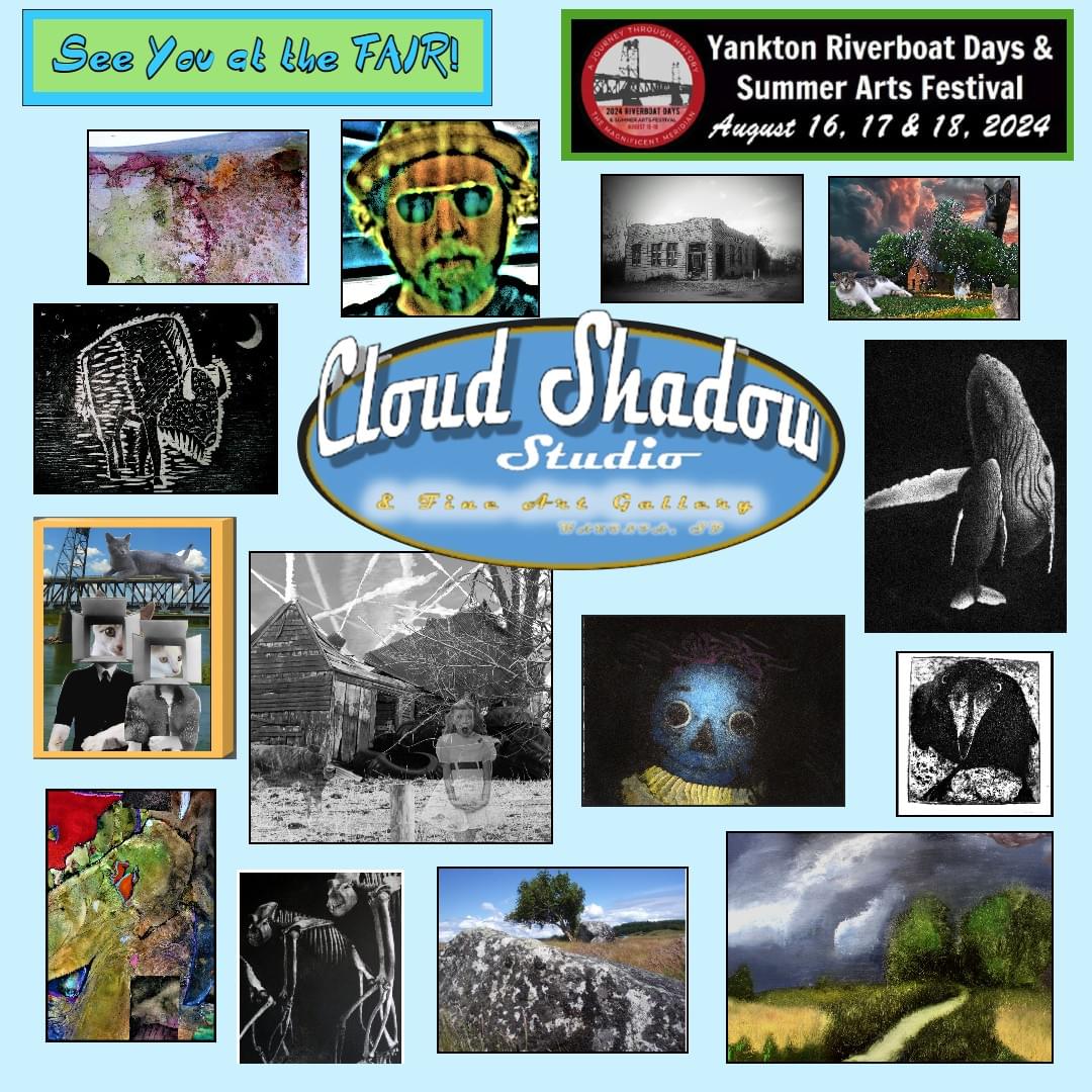 Cloud Shadow Studio at Riverboat Days, Yankton (2024) Cloud Shadow Studio at Riverboat Days, Yankton (2024)