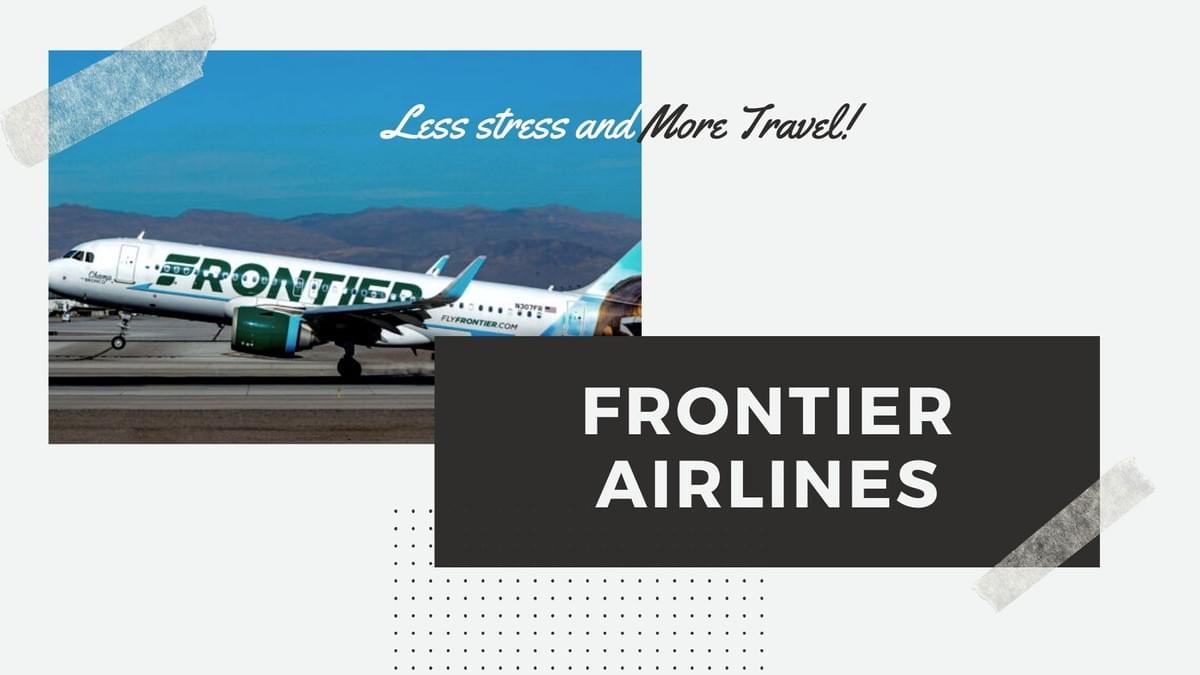 Frontier Airlines Reservations Frontier Airlines Reservations