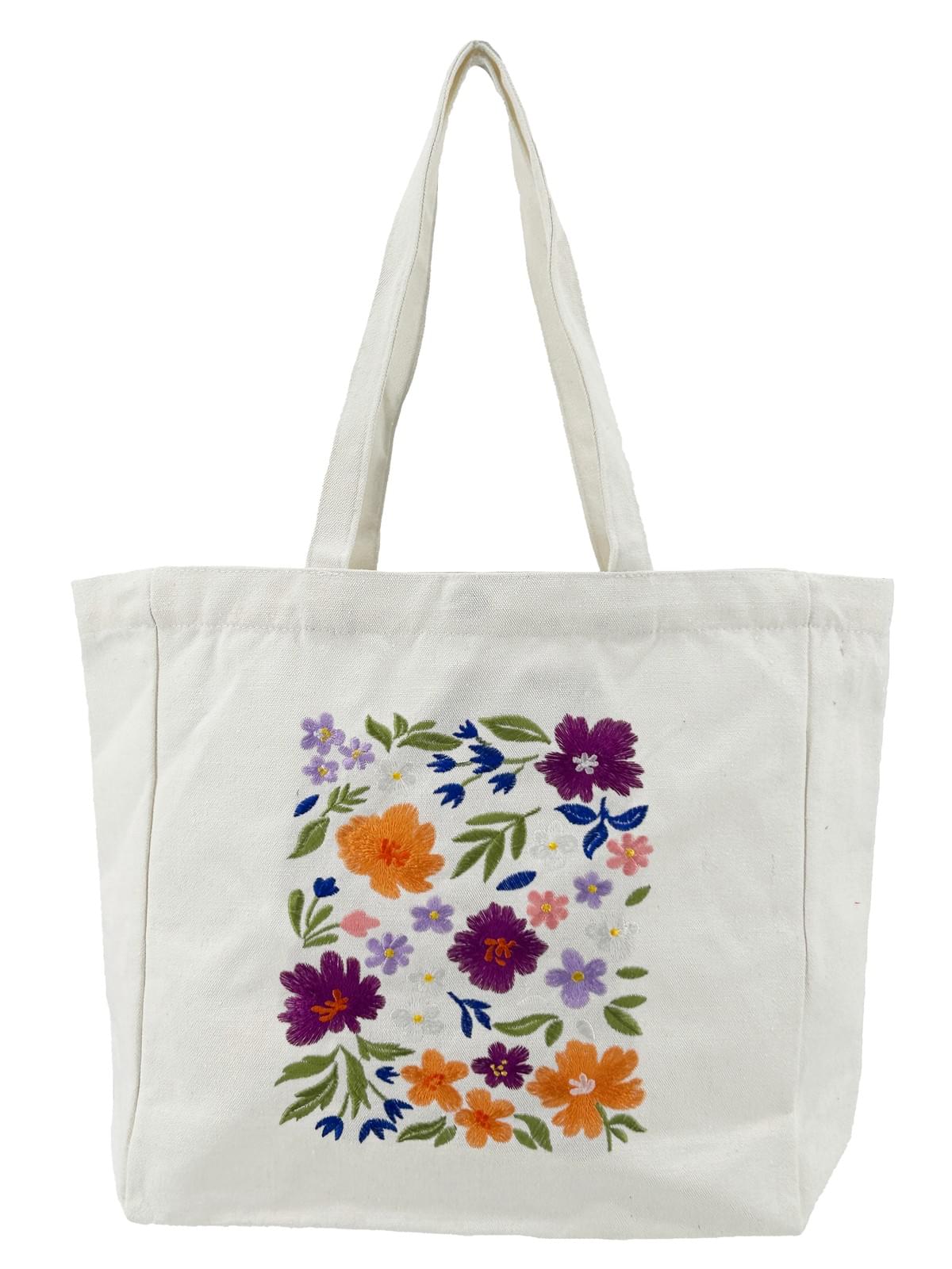 Wholesale Embroidered Cotton Bag Fashion Canvas Tote Bag Wholesale Embroidered Cotton Bag Fashion Canvas Tote Bag
