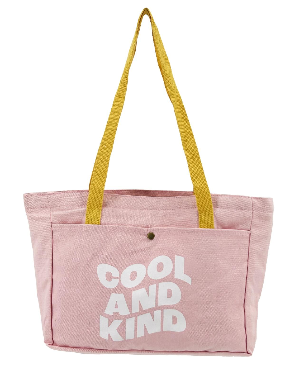 Original Large Capacity Custom Logo Letter Cotton Canvas Tote Bag with Pocket Original Large Capacity Custom Logo Letter Cotton Canvas Tote Bag with Pocket