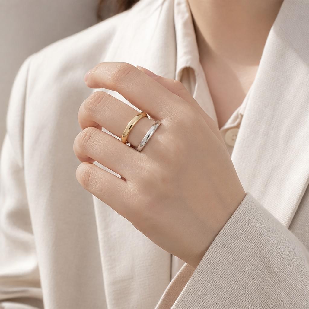 Sphere Band Ring — Linen Hour Collection