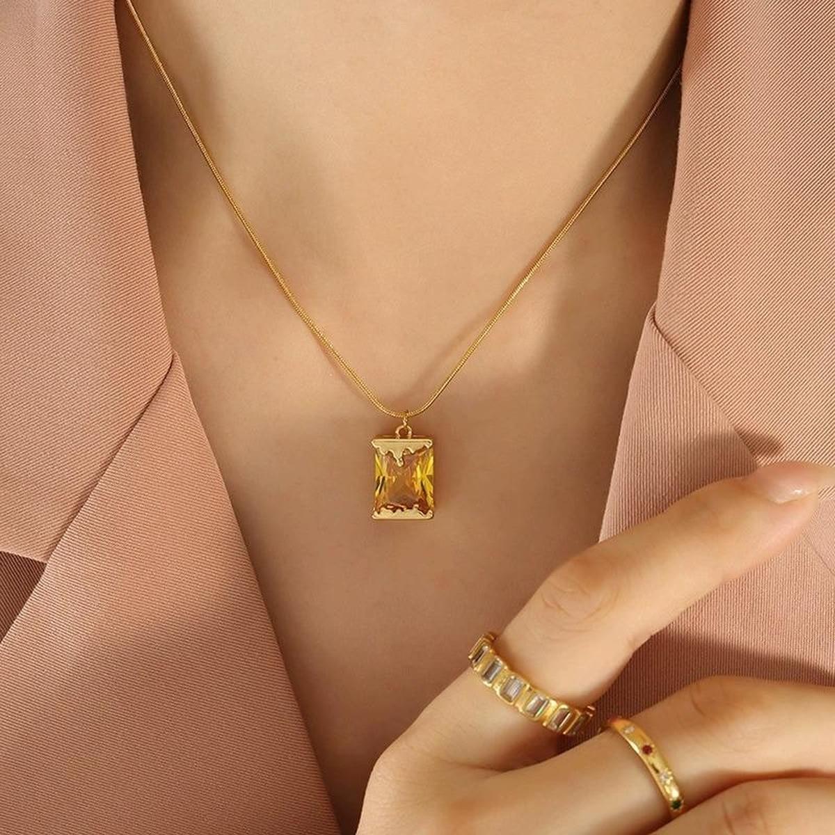 Lantern Pendant Necklace — Night Shift Collection