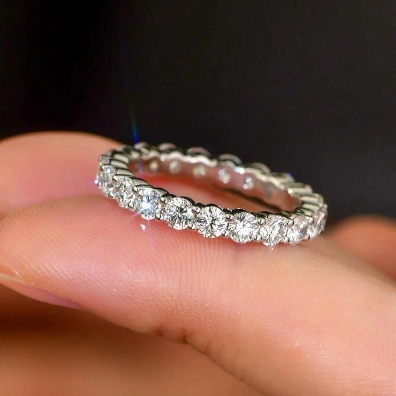 Full Pavé Eternity Ring