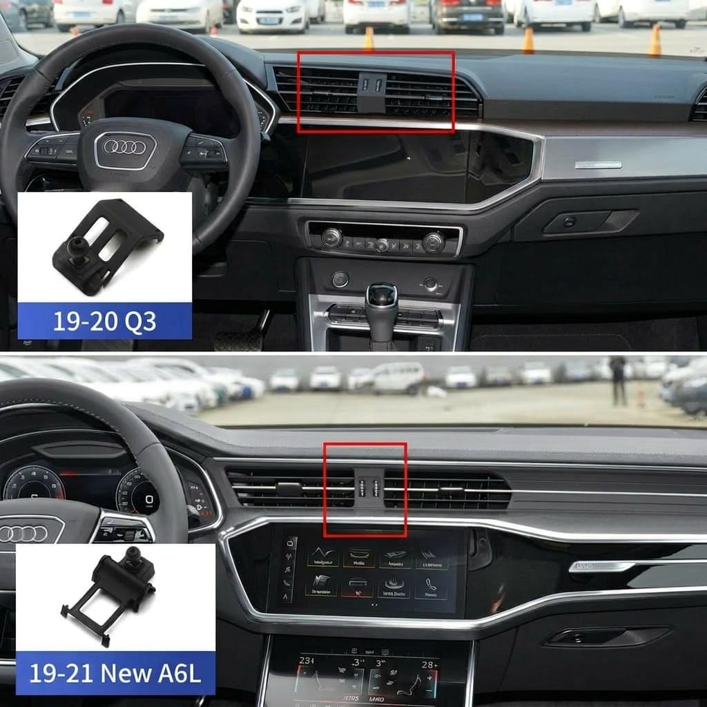 Audi Special Vehicle-Specific Phone Holder Base