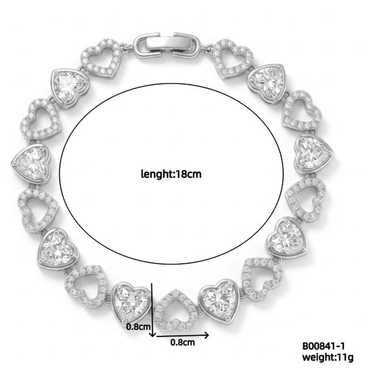 Heart Cabochon Bangle — Dawn Light Collection