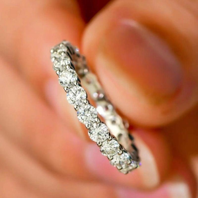 Full Pavé Eternity Ring