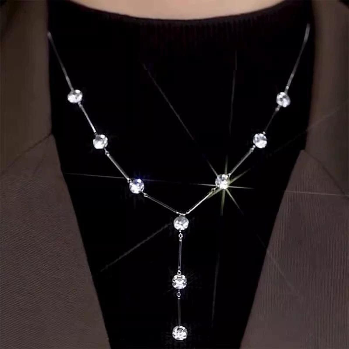 Longline Pendant Necklace — Linen Hour Collection