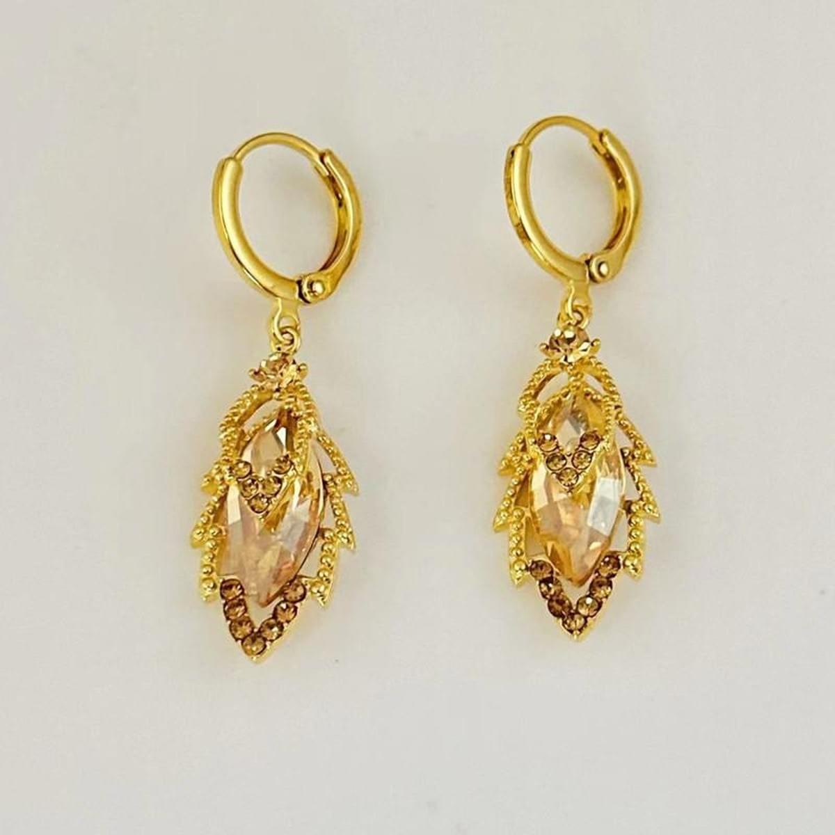 Leaf Crystal Jewelry — Dawn Light Collection