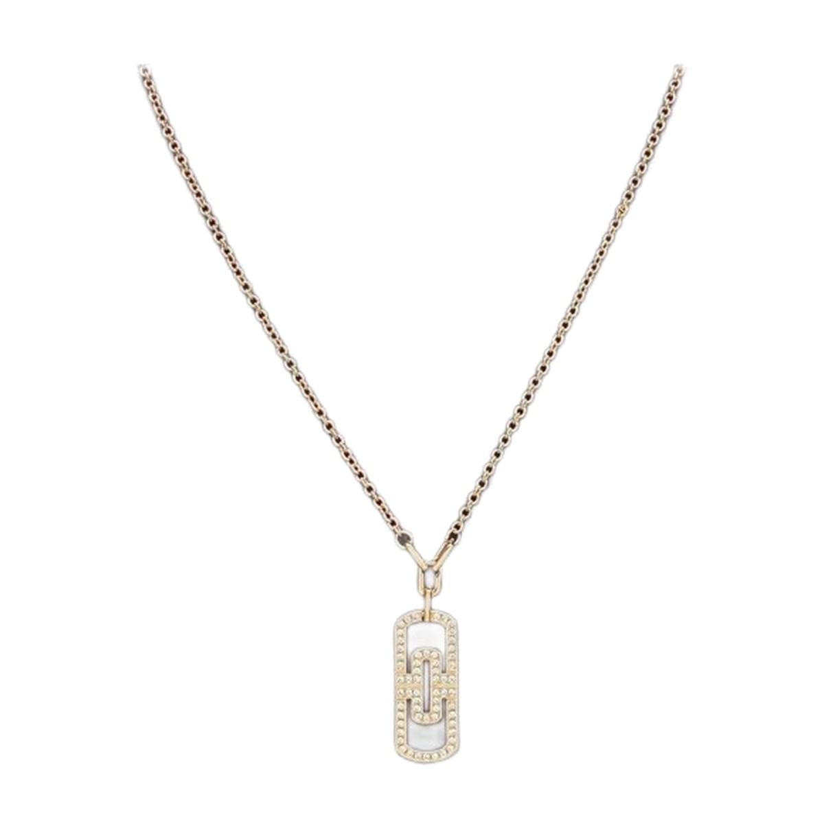 Geometric Link Pendant Necklaces