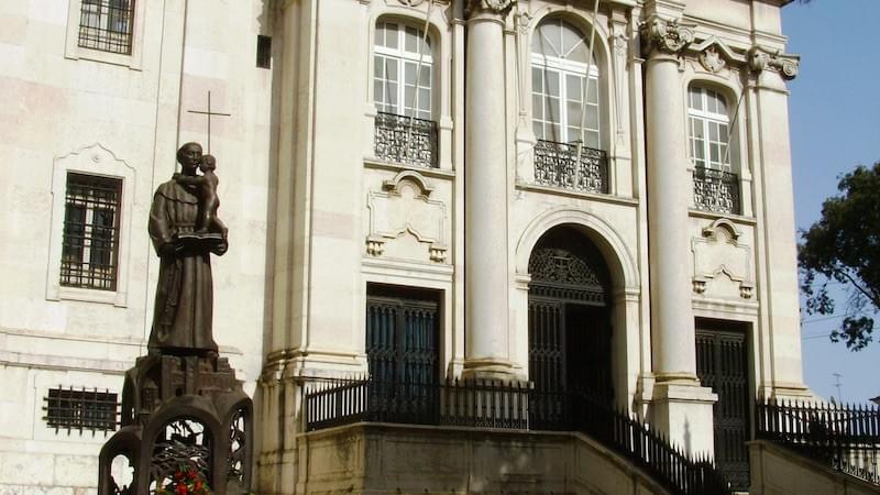 Igreja de Santo António em Lisboa Igreja de Santo António em Lisboa