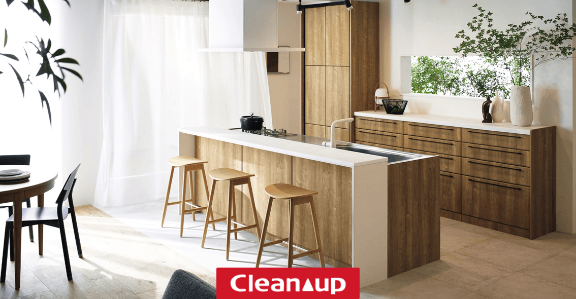 CLEANUP來自日本的不鏽鋼系統廚具,業界首創足元抽設計引領潮流,不鏽鋼櫃體環保易清潔、不易殘留異味。 CLEANUP來自日本的不鏽鋼系統廚具,業界首創足元抽設計引領潮流,不鏽鋼櫃體環保易清潔、不易殘留異味。