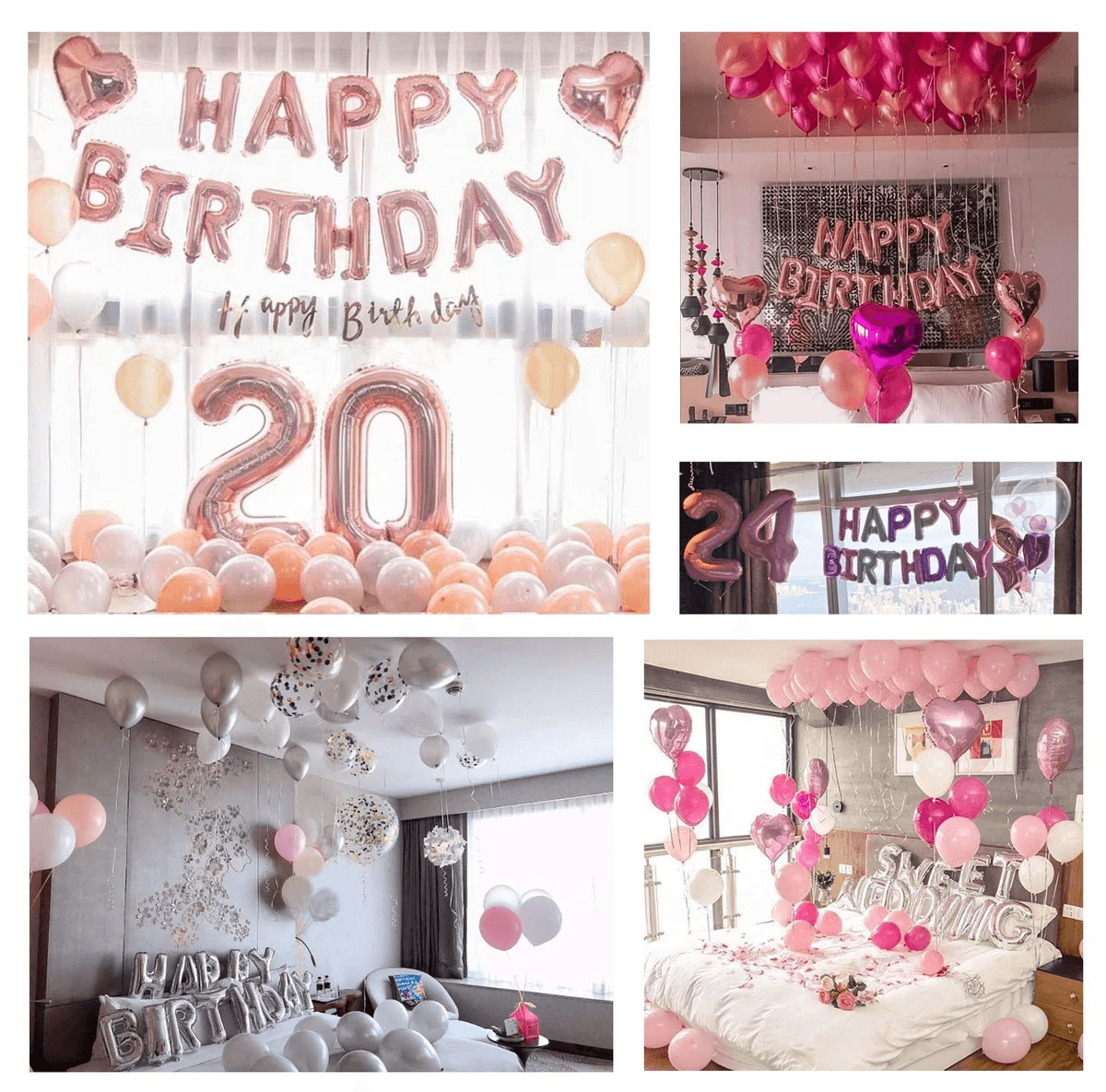 Hotel Room Balloon Decoration 酒店氣球報置 Hotel Room Balloon Decoration 酒店氣球報置