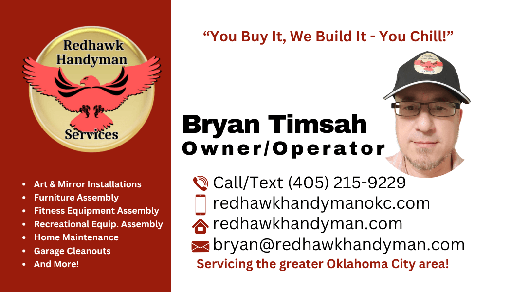virtual business card | Redhawk Handyman Services OKC virtual business card | Redhawk Handyman Services OKC