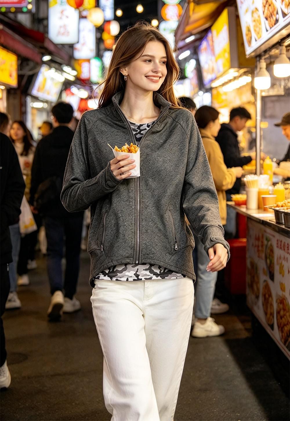 女款立領輕薄機能外套薄外套(1134 五色可選)