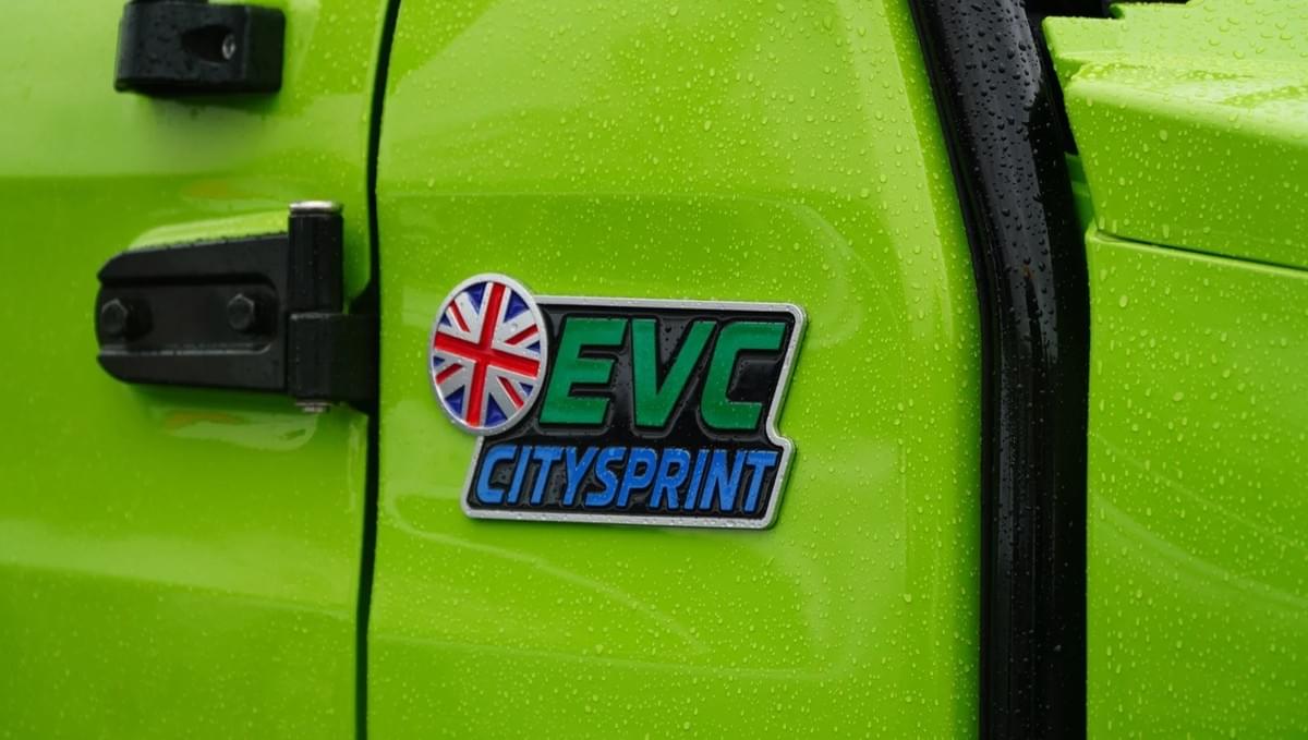 EVC CitySprint logo - mini electric truck in UK + JonwayEV EVC CitySprint logo - mini electric truck in UK + JonwayEV