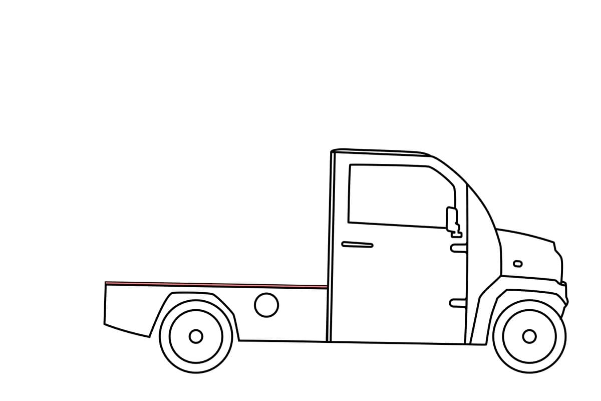 Jonway EV IONAxs Flatbed type / Electric mini truck Jonway EV IONAxs Flatbed type / Electric mini truck