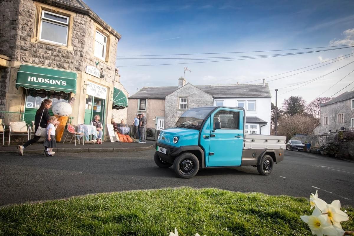 EVC CitySprint Pickup mini electric truck in UK EVC CitySprint Pickup mini electric truck in UK