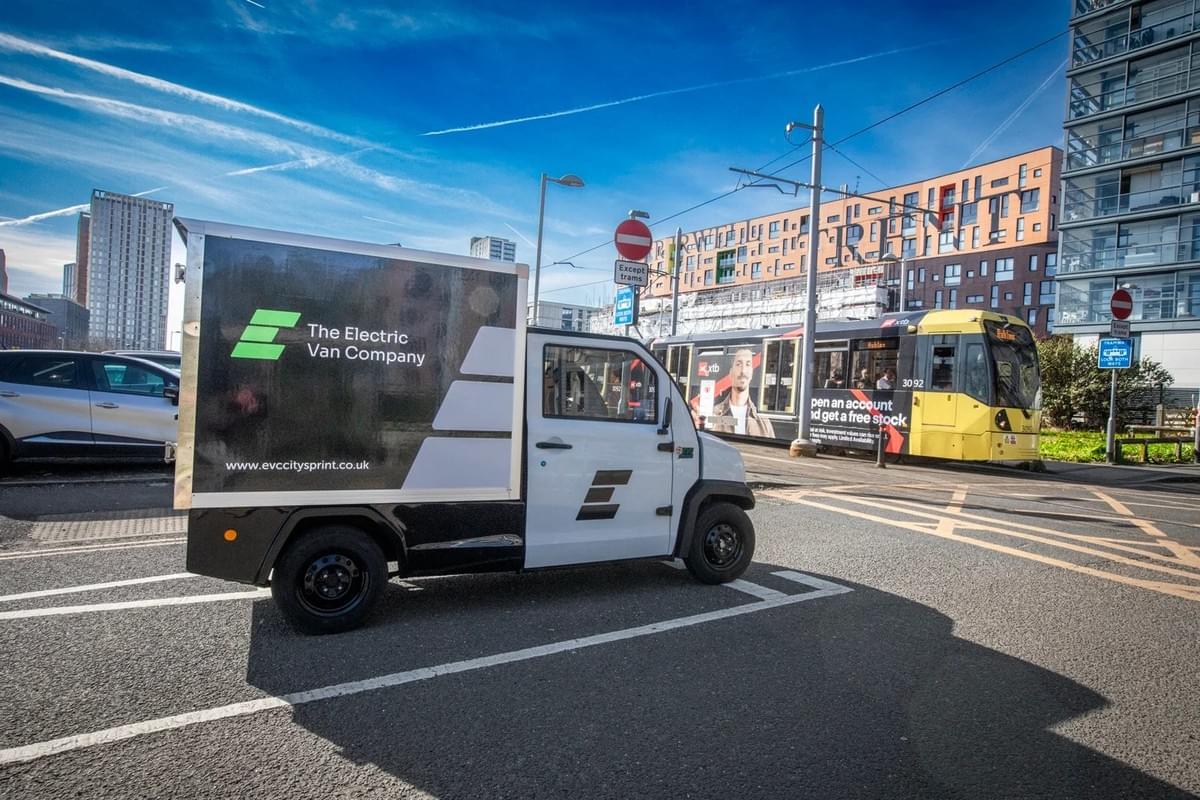 EVC CitySprint Cargo Box - mini electric truck in UK + JonwayEV EVC CitySprint Cargo Box - mini electric truck in UK + JonwayEV