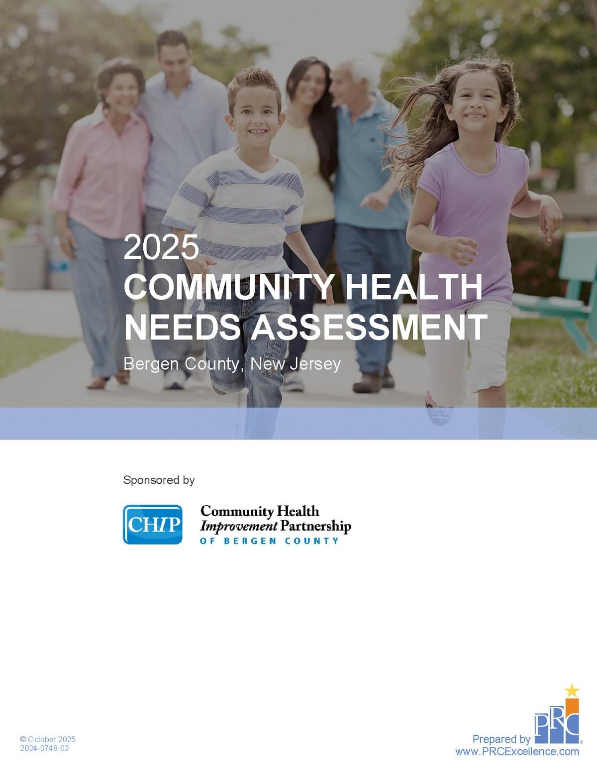 Bergen County CHNA Survey 2025 Bergen County CHNA Survey 2025