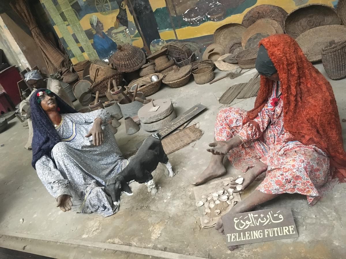 "Telling Futures," Photo by Taylor M. Moore; Courtesy of the Cairo Agricultural Museum "Telling Futures," Photo by Taylor M. Moore; Courtesy of the Cairo Agricultural Museum