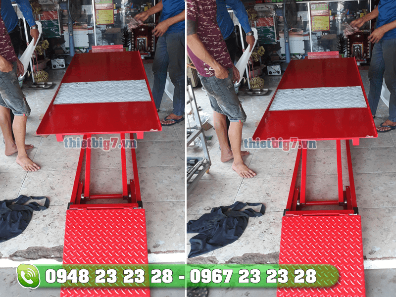Bàn nâng xe máy chất lượng giá tốt nhất Bàn nâng xe máy chất lượng giá tốt nhất