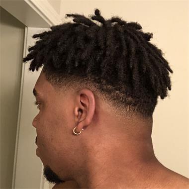 PU dread hair unit PU dread hair unit