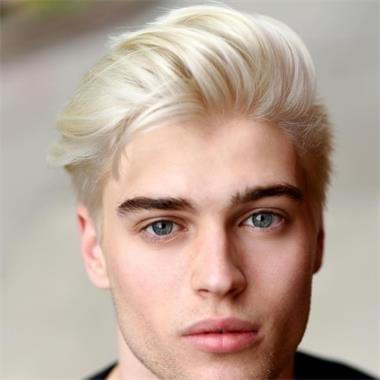 Blonde straight hair unit Blonde straight hair unit