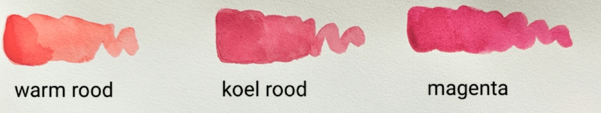 warme en koele rood en magenta voor nature journaling warme en koele rood en magenta voor nature journaling