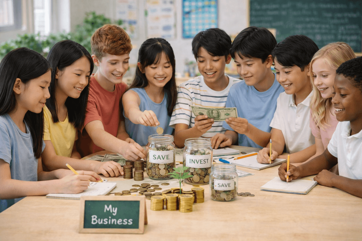 Join Our Money & Entrepreneurship Program for Kids and Teens Empower the Next Generation of Entrepreneurs A money & entrepreneurship program for kids and teens (ages 7–18) Join Our Money & Entrepreneurship Program for Kids and Teens Empower the Next Generation of Entrepreneurs A money & entrepreneurship program for kids and teens (ages 7–18)