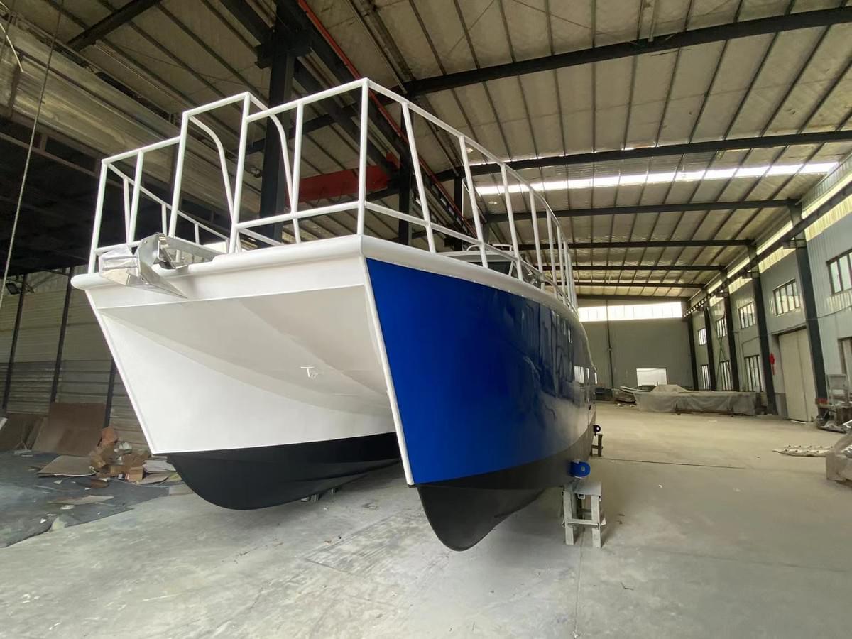 Weisidun Yacht designs and builds premium aluminum fishing, work, patrol, utility, and passenger boats. Weisidun Yacht designs and builds premium aluminum fishing, work, patrol, utility, and passenger boats.