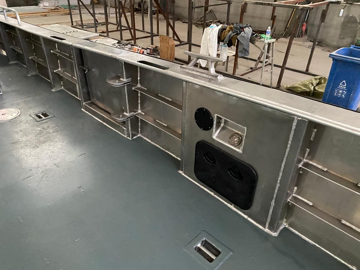 Weisidun Yacht designs and builds premium aluminum fishing, work, patrol, utility, and passenger boats. Weisidun Yacht designs and builds premium aluminum fishing, work, patrol, utility, and passenger boats.