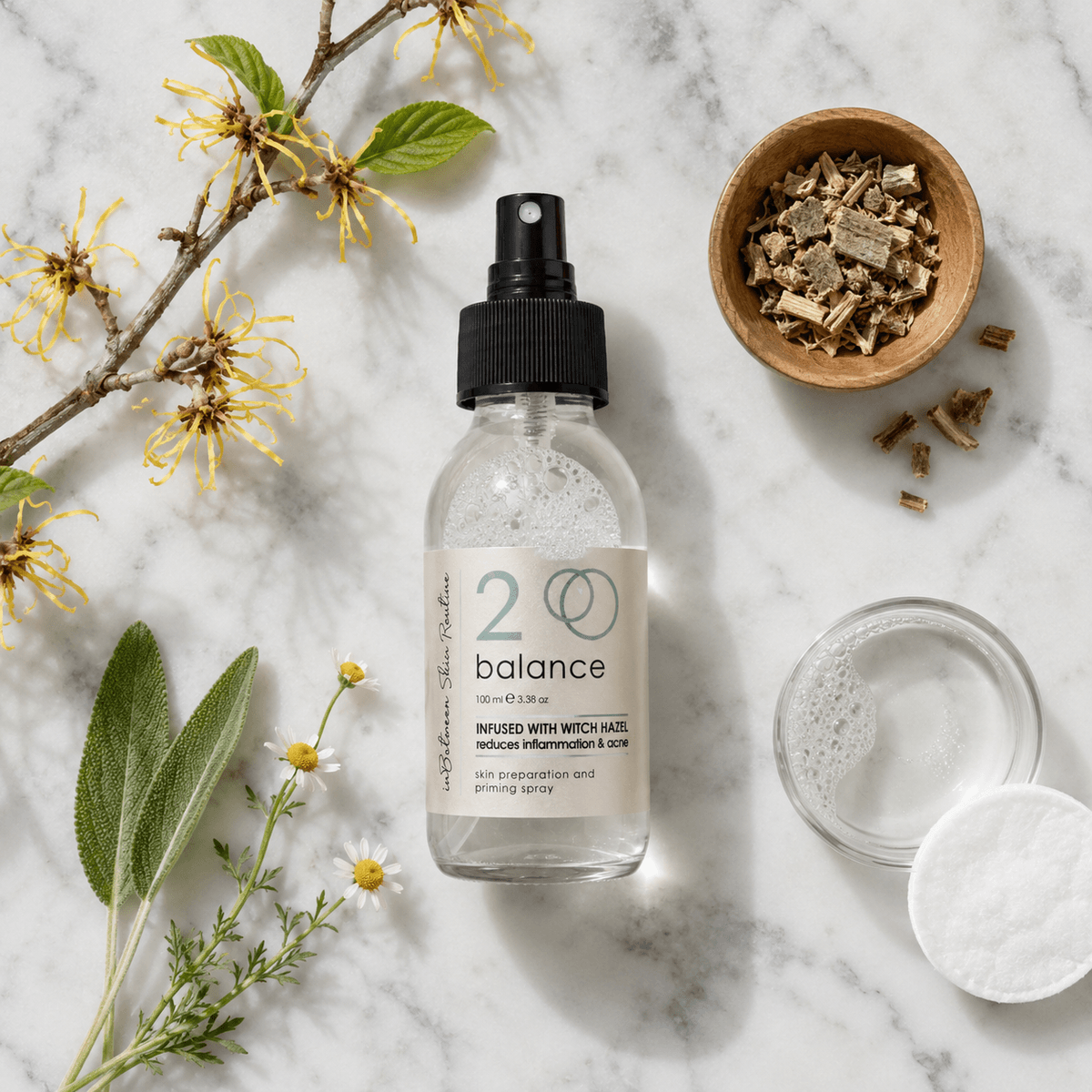 In-Between Products Step 2: Balance Facial Mist - Tighten Pores & Clear Breakouts