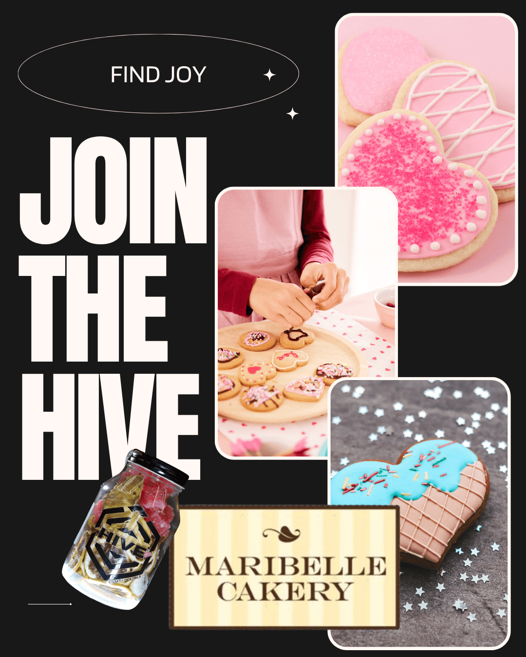 Valentine’s Cookie Decorating Experience at The HIVE MARKET in Cheviot, Ohio. Event hosted on February 11, 2026, from 6–8 PM featuring Maribelle’s Cakery, Valentine-themed cookie decorating, Hive Craft Cocktails, light bites, and gift-ready packaging. Tickets are $50 and space is limited. Valentine’s Cookie Decorating Experience at The HIVE MARKET in Cheviot, Ohio. Event hosted on February 11, 2026, from 6–8 PM featuring Maribelle’s Cakery, Valentine-themed cookie decorating, Hive Craft Cocktails, light bites, and gift-ready packaging. Tickets are $50 and space is limited.