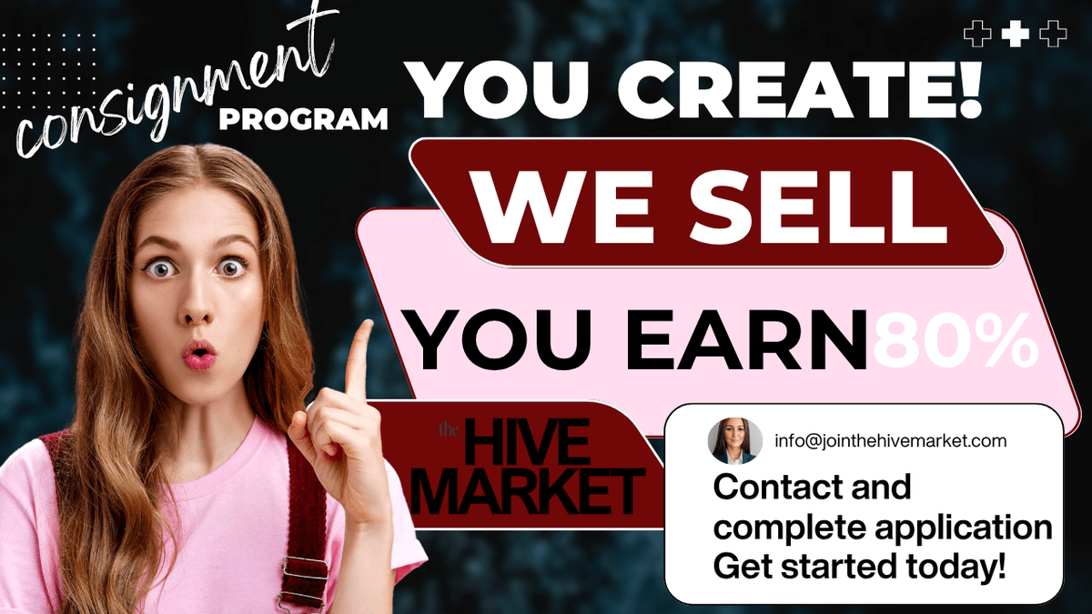 Celebrate Local Artistry and Community Site Name: The Hive MarketDomain (optional): hivecraftcocktails.com/thehivemarket or custom domainConnected Brand: Hive Craft CocktailsPlatform: StrikinglyGoal: Celebrate local artists, promote community events, and invite vendor collaborationTagline: Join the Hive🎨 Brand Style GuideColor Palette:Black (#000000)White (#FFFFFF)Accents: Walnut (rich wood), Linen (warm neutral)Typography:Headings: Playfair Display (or similar elegant serif)Body: Inter (clean, professional sans-serif)Tone:Elevated, inviting, stylish, approachableThink Magnolia Market meets artisan collective📄 Page Layout & Content1. HERO SECTION (Full-Screen Image)Use uploaded hero image: “HIVE Market_Final_Ad (Website).png”No text overlay needed — use built-in graphic from imageAdd a centered or bottom-floating button: "Enter the Market" → scrolls to Welcome section2. WELCOME SECTIONText Block Title: Welcome to The Hive MarketBody Copy:Rooted in Cheviot’s Dora District, The Hive Market brings together arti Celebrate Local Artistry and Community Site Name: The Hive MarketDomain (optional): hivecraftcocktails.com/thehivemarket or custom domainConnected Brand: Hive Craft CocktailsPlatform: StrikinglyGoal: Celebrate local artists, promote community events, and invite vendor collaborationTagline: Join the Hive🎨 Brand Style GuideColor Palette:Black (#000000)White (#FFFFFF)Accents: Walnut (rich wood), Linen (warm neutral)Typography:Headings: Playfair Display (or similar elegant serif)Body: Inter (clean, professional sans-serif)Tone:Elevated, inviting, stylish, approachableThink Magnolia Market meets artisan collective📄 Page Layout & Content1. HERO SECTION (Full-Screen Image)Use uploaded hero image: “HIVE Market_Final_Ad (Website).png”No text overlay needed — use built-in graphic from imageAdd a centered or bottom-floating button: "Enter the Market" → scrolls to Welcome section2. WELCOME SECTIONText Block Title: Welcome to The Hive MarketBody Copy:Rooted in Cheviot’s Dora District, The Hive Market brings together arti