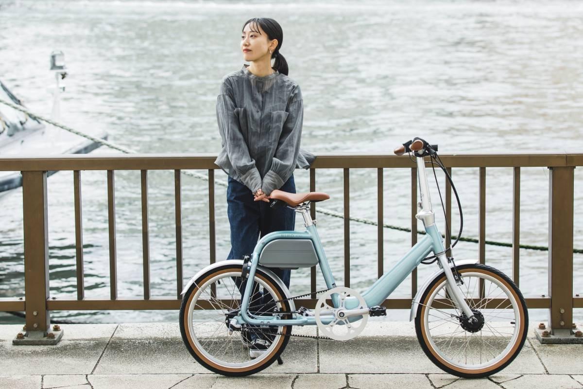 電動アシスト自転車「COOZY Light」新色「アクアマリン」 電動アシスト自転車「COOZY Light」新色「アクアマリン」