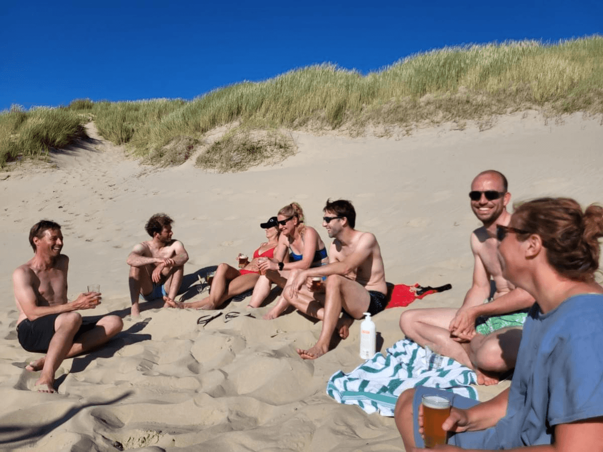 Doctors bonding over recreational activities Doctors bonding over recreational activities