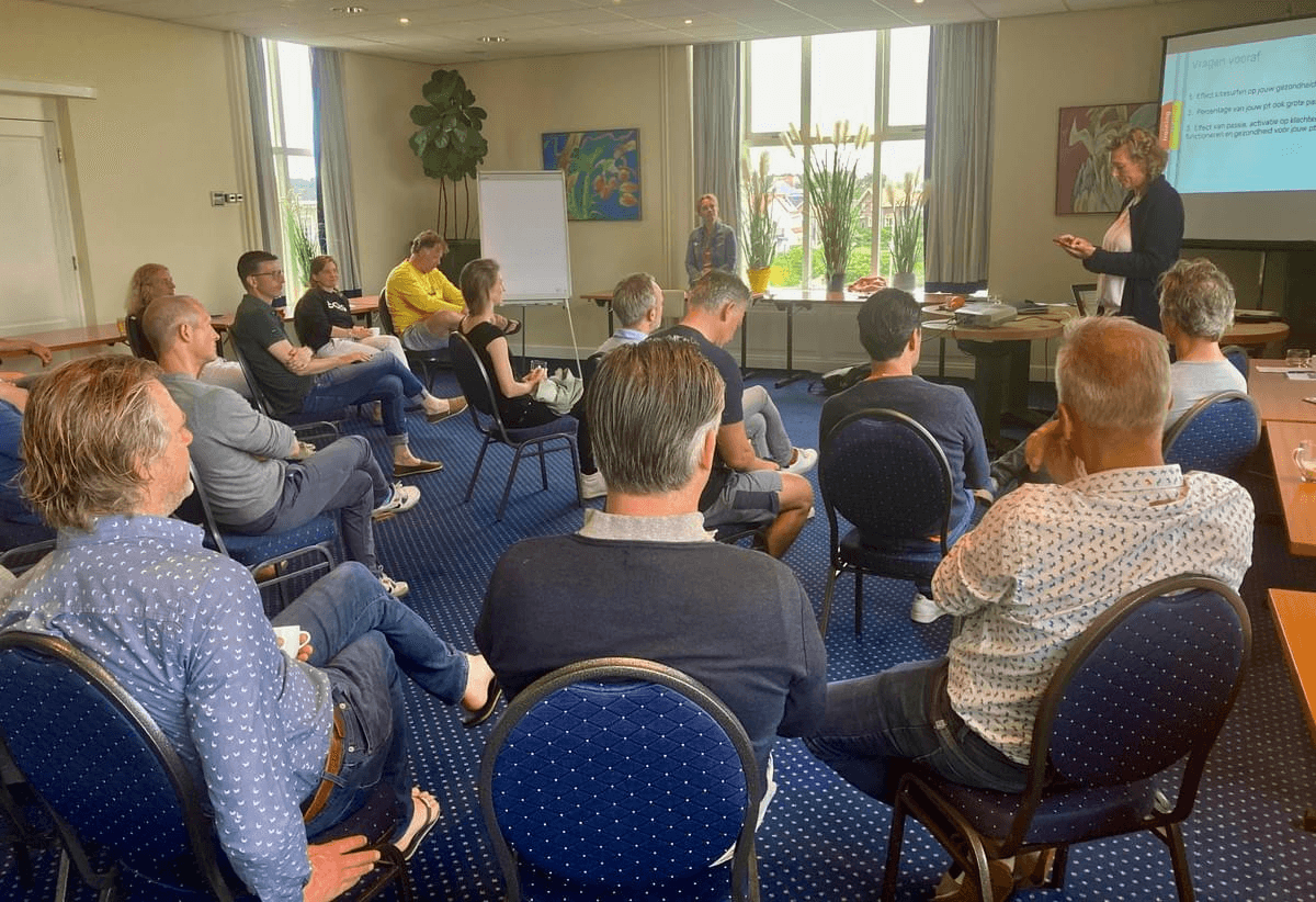 Happy doctor reflecting on CME experience Happy doctor reflecting on CME experience