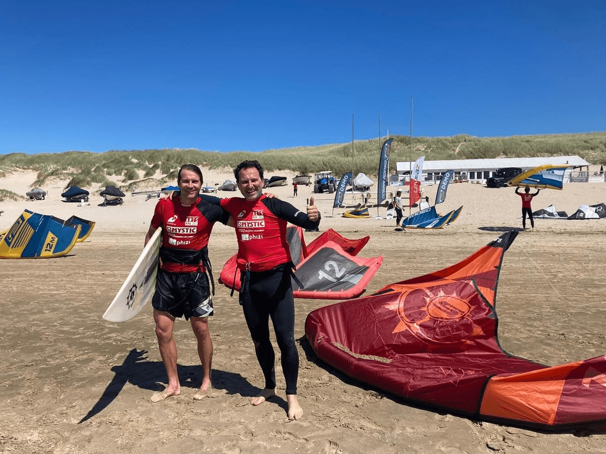 Doctors engaging in kitesurfing activities Doctors engaging in kitesurfing activities