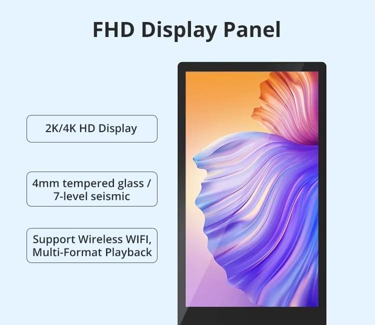 32/43/50/55 Inch Android Touch LCD Floor Standing Digital Signage Kiosk
