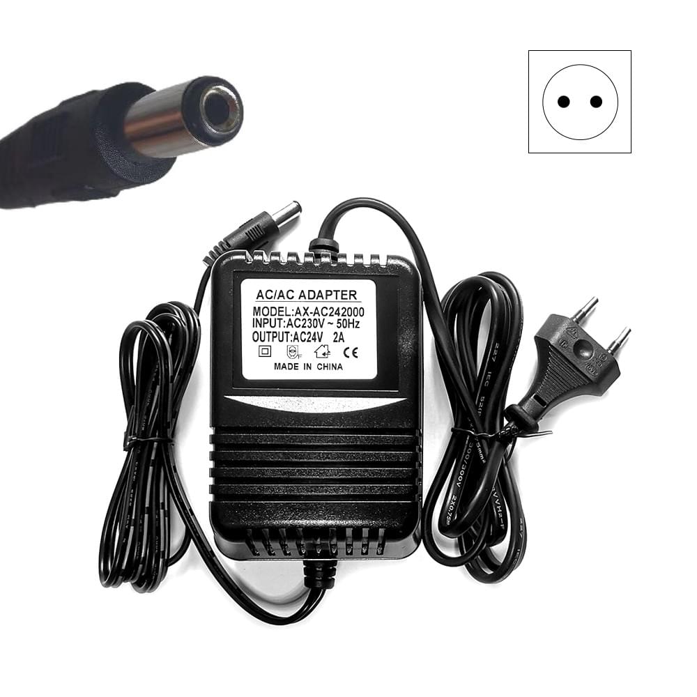 AC/AC Adapter 24V ac 2A Power Adapter AC Transformer